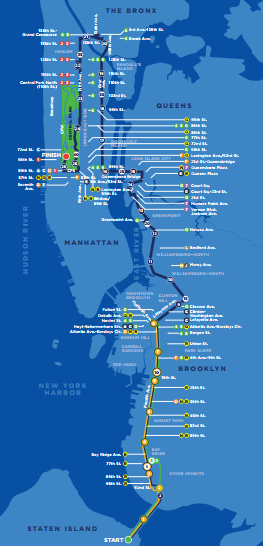 TCS NYC Marathon Route