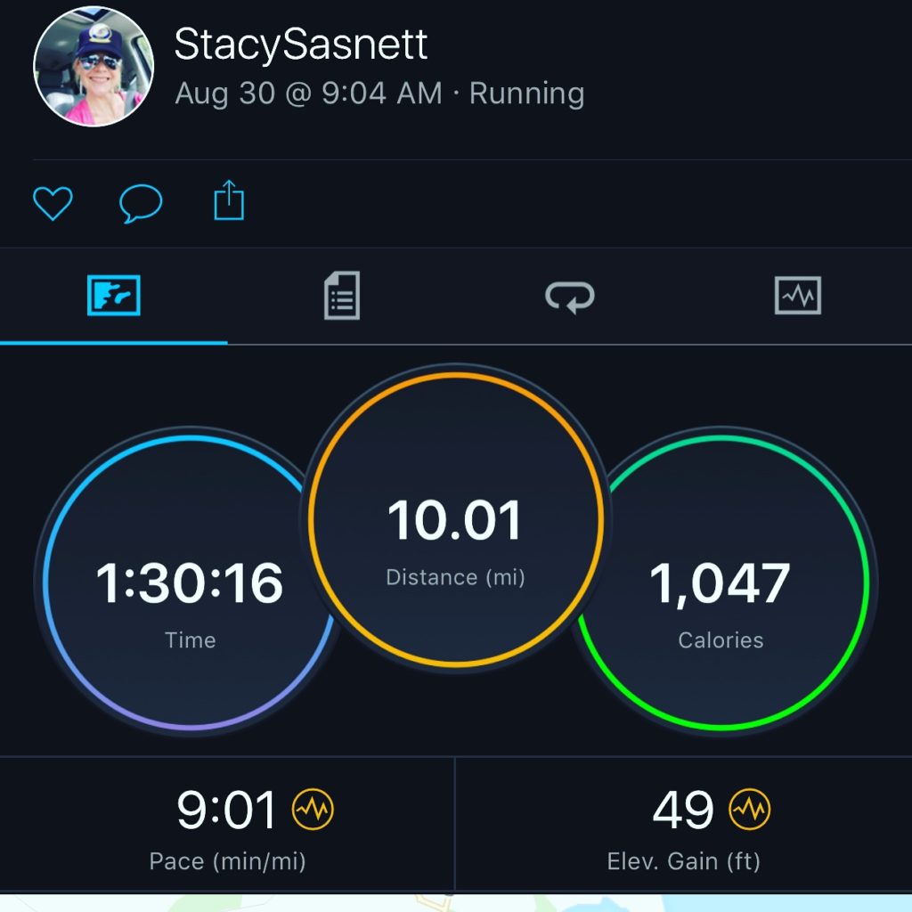 Stacy Sasnett-Marathon Training-Running