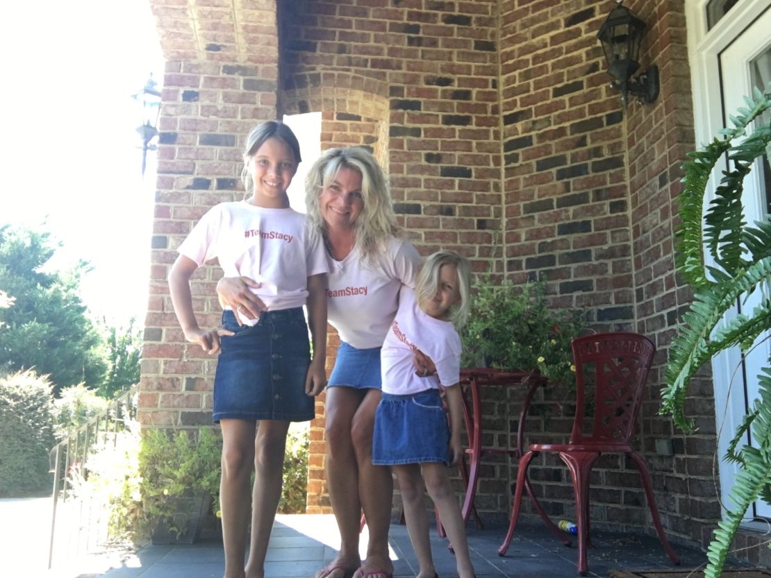 Stacy and daughters